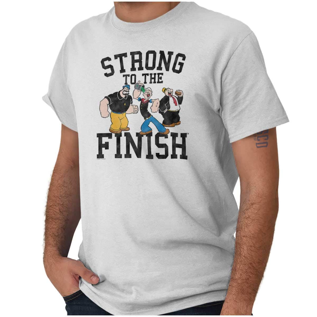 Popeye Graphic T-Shirt for Men & Women - Casual Wear & Cosplay