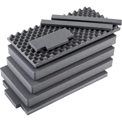 Pelican 1646 Air Case Foam Insert Set - Custom Fit Pluck Foam for Secure Storage | Perfect for Camera, Drone & Electronics Protection