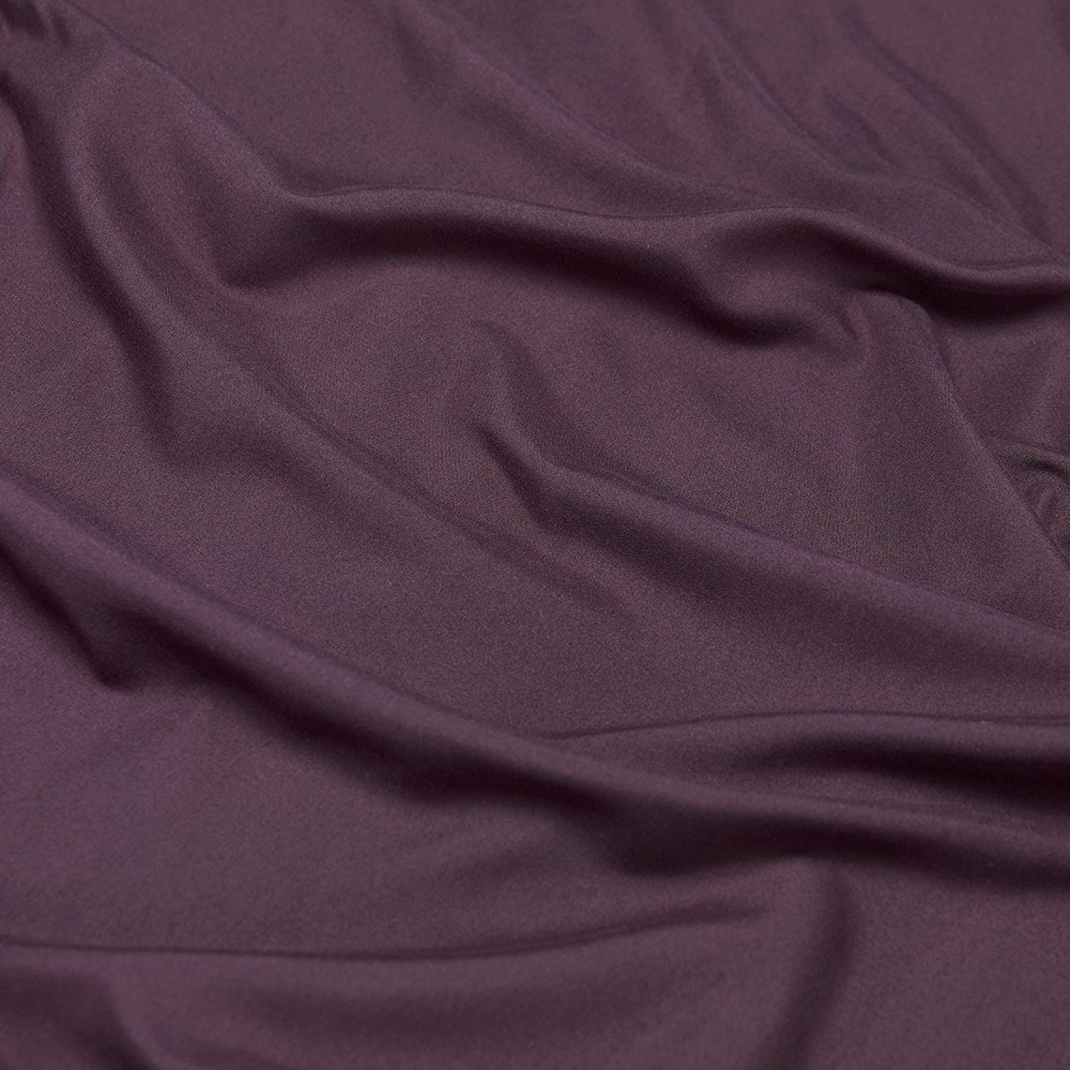 Premium 500 GSM Organic Cotton Duvet Cover & Comforter Set - 600 Thread Count, Twin Size, Eggplant Purple - Soft & Breathable Bedding for Cozy Nights & Guest Rooms