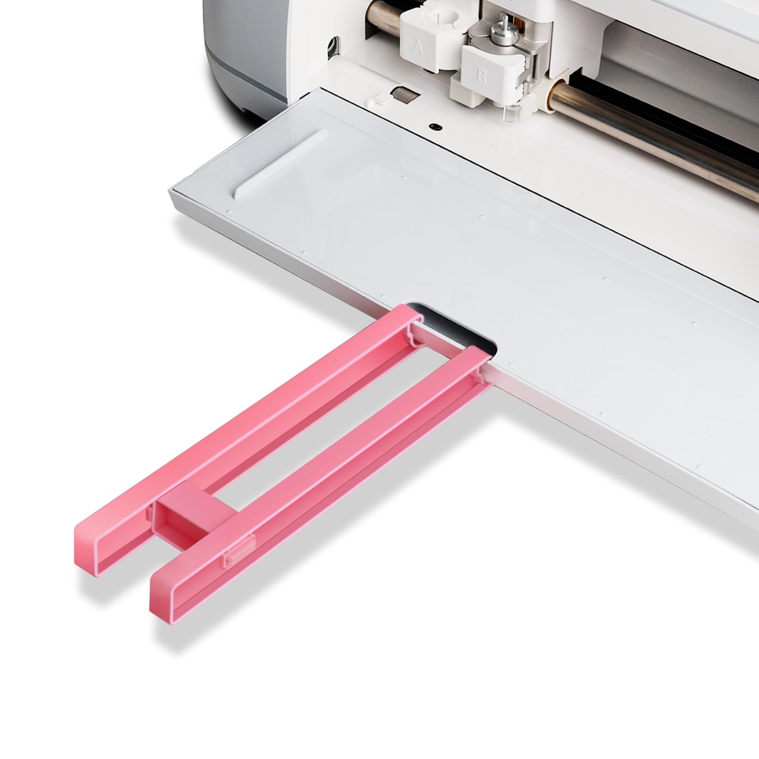 Cricut Maker3 Extension Tray - Compatible Cutting Mat Holder & Essential Accessory for Cricut Maker3/Maker Series (Pink) | Perfect for DIY Crafts, Scrapbooking & Vinyl Cutting Projects
