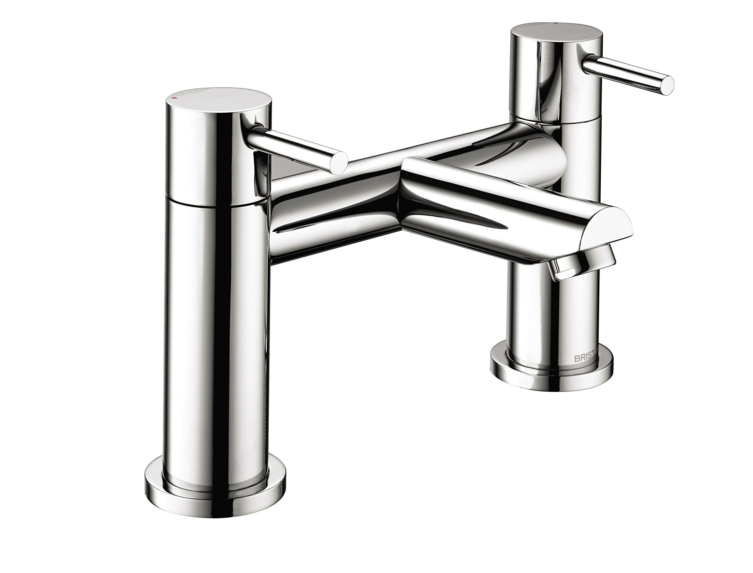 Bristan BTZ BF C Blitz Chrome Bath Filler Tap - Modern Bathroom Faucet for Bathtub & Shower Mixer | Perfect for Home Renovation & Spa-Like Bathing Experience