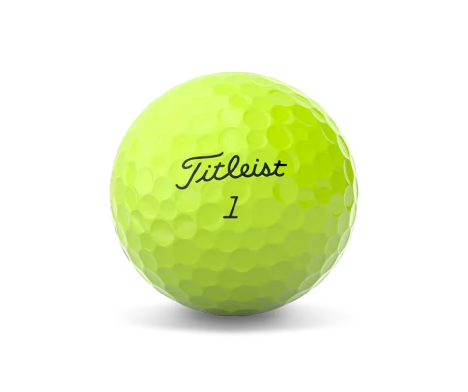 Titleist 2024 AVX Yellow Golf Balls - Premium Performance for Low Spin & Long Distance - Perfect for Tournament Play & Practice Rounds