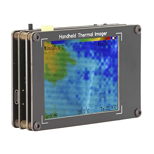 High Accuracy DIY Thermal Imaging Camera - Temperature Thermal Imager with Picture Storage for Electronics, HVAC & Home Inspection | Perfect for Heating Detection, Energy Audits & Electrical Maintenance