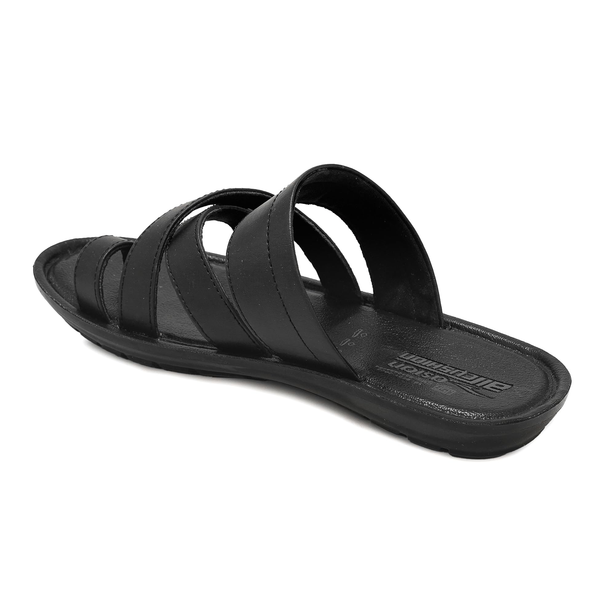Men's Casual Walking Slippers - Comfortable PU Leather House Shoes for Asian Men | Indoor & Outdoor Use, Home Relaxation, Daily Wear