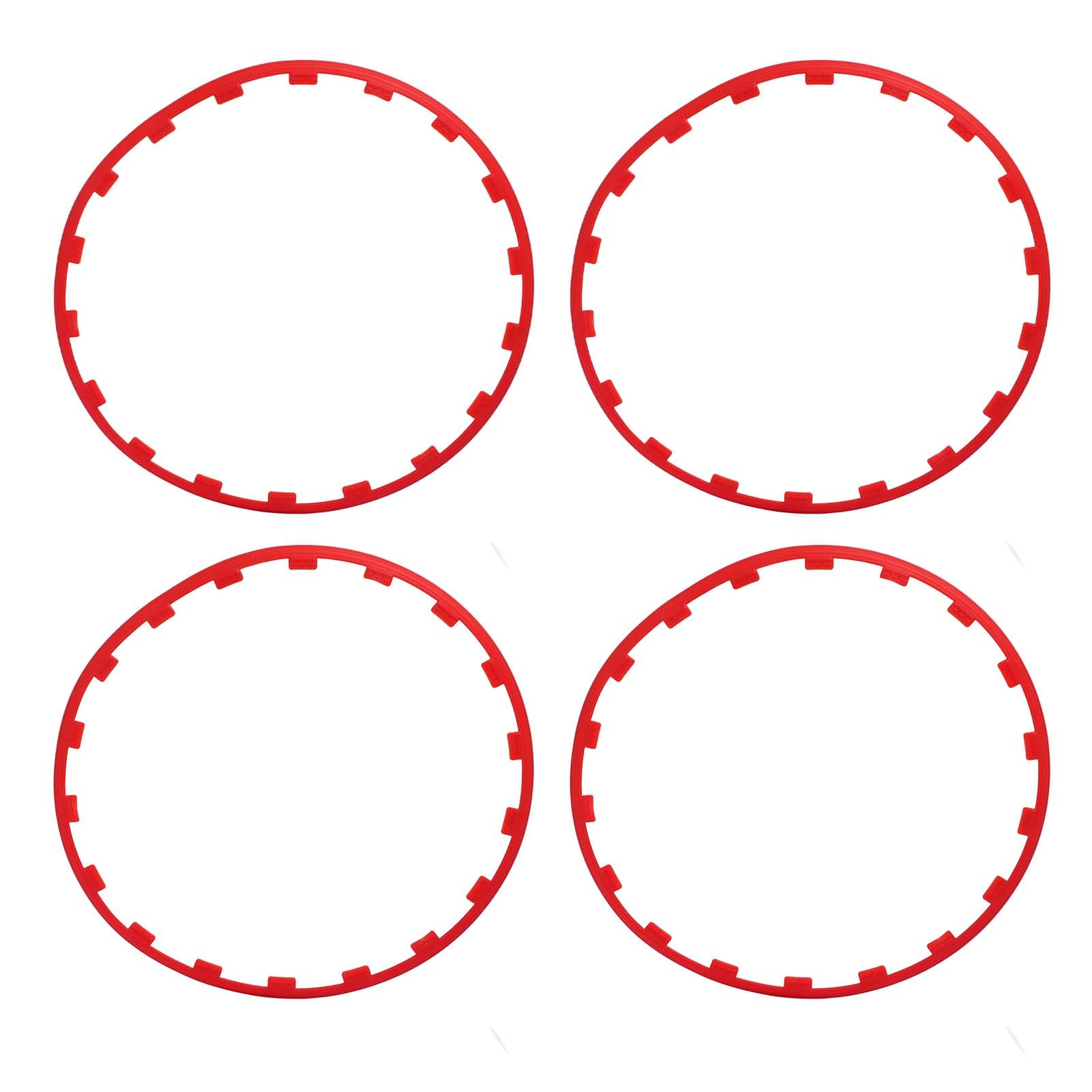 **Durable Nylon Wheel Rim Protectors for 18-Inch Wheels (2017-2023) – Set of 4, Anti-Scratch, Easy Installation – Perfect for Parking Safety & Curb Protection**