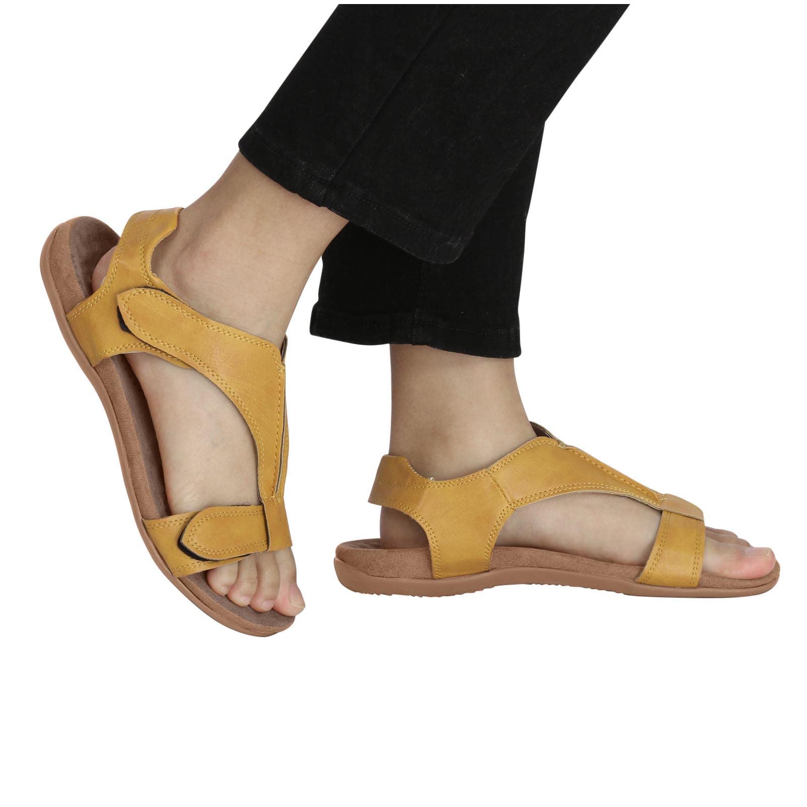 Women's Casual & Dressy Flat Sandals - T-Strap Open Toe Slingback Gladiator Sandals for Summer, Weddings & Outdoor Events | Comfortable & Stylish Women's Summer Sandals