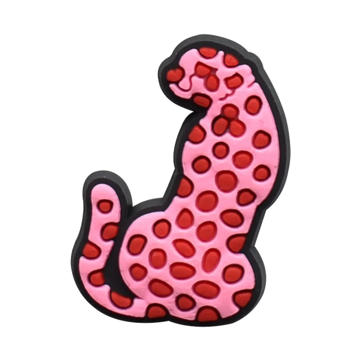 1Pcs PVC Pink Shoe Charms for Crocs - Cute DIY Accessories for Girls & Women - Perfect for Bracelets, Wristbands, Party Gifts & Jibbitz Decorations - Great for Birthday Parties, School Events & Fashion DIY Projects