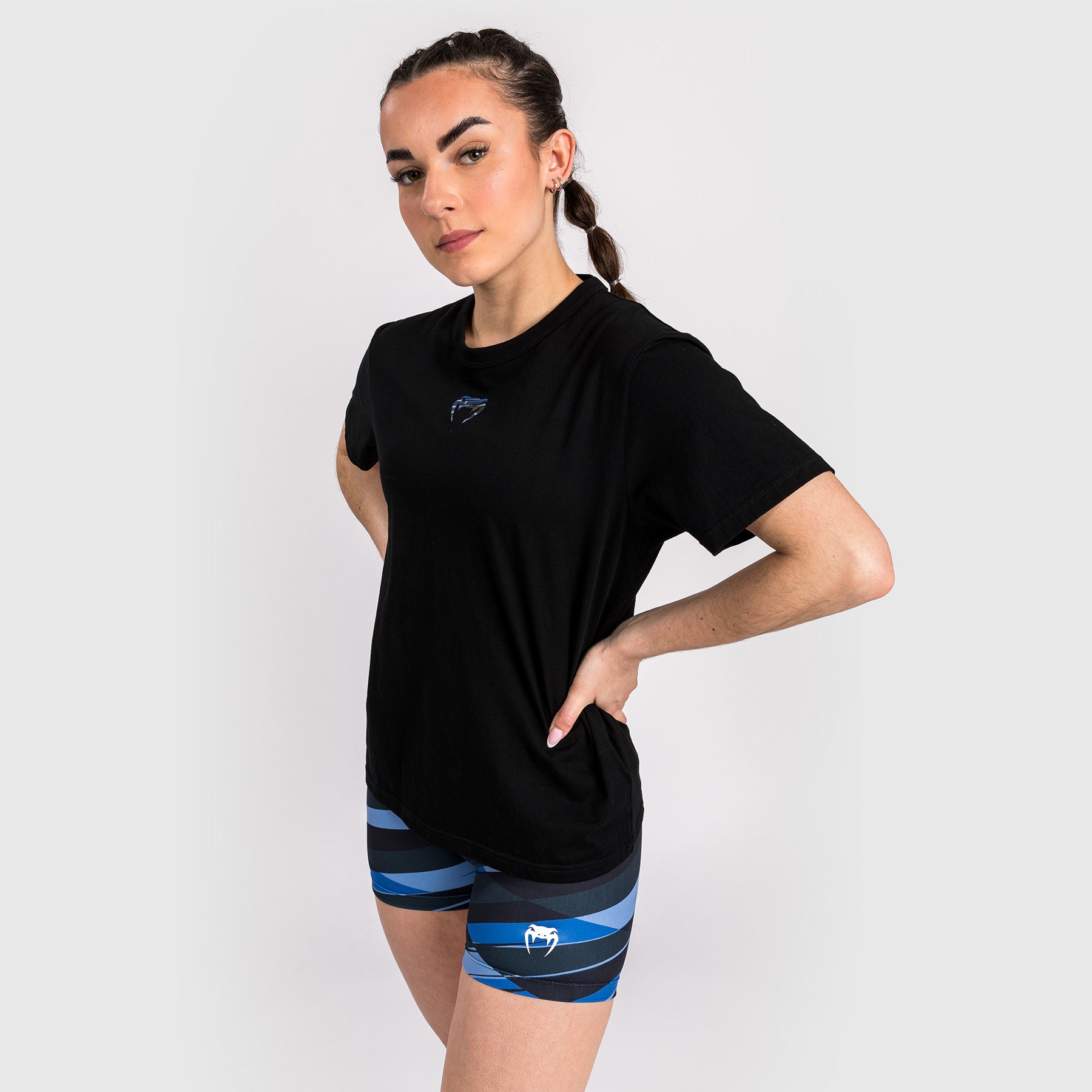 Venum Abyss Women's T-Shirt | Deep Black | Comfortable & Stylish Casual Wear for Gym, Workout & Everyday Outfits