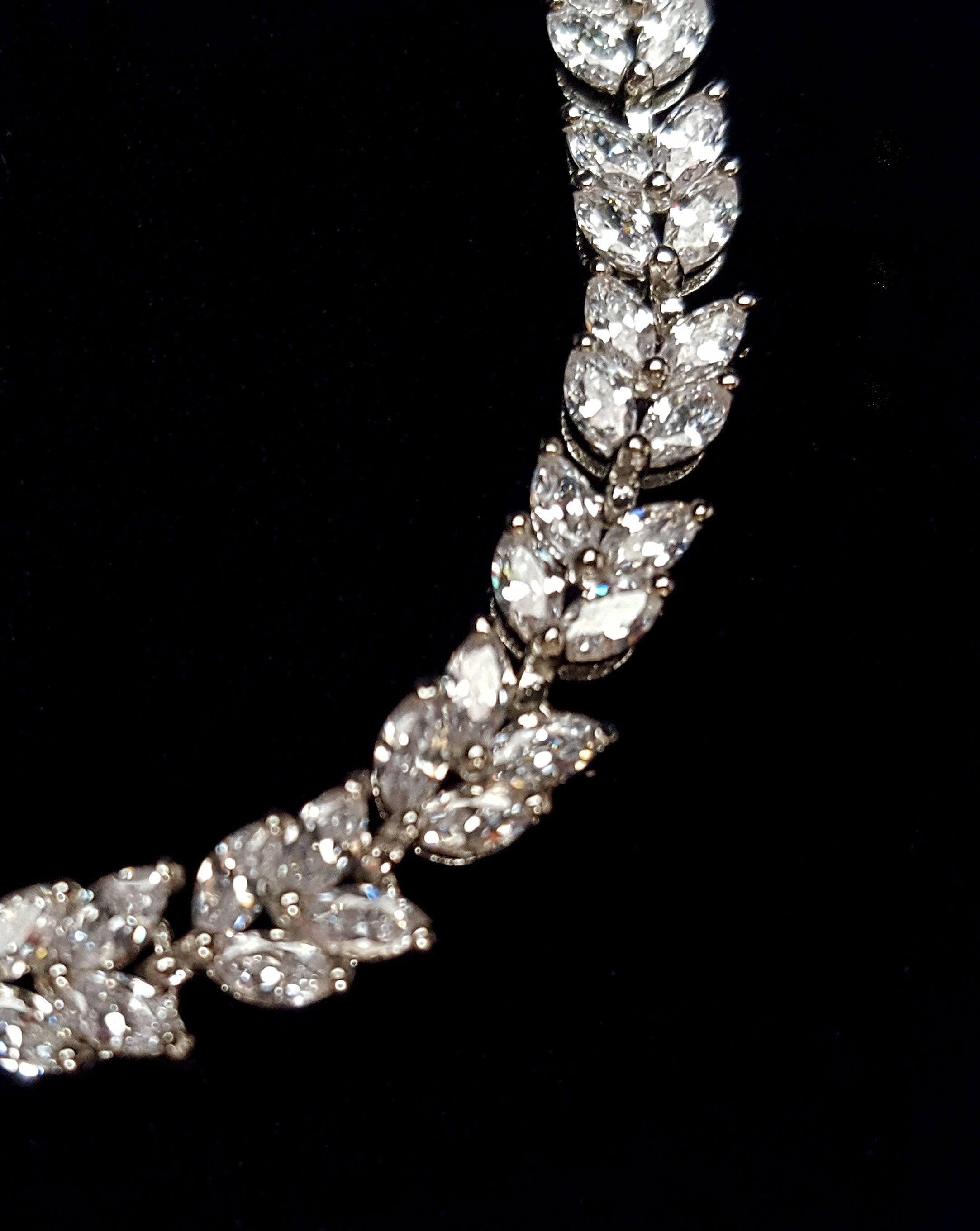 Exquisite Marquise Crystal Adjustable Bridal Wedding Bracelet – New Arrival | Perfect for Bridal Showers, Weddings & Special Occasions | Exclusive at Kezani