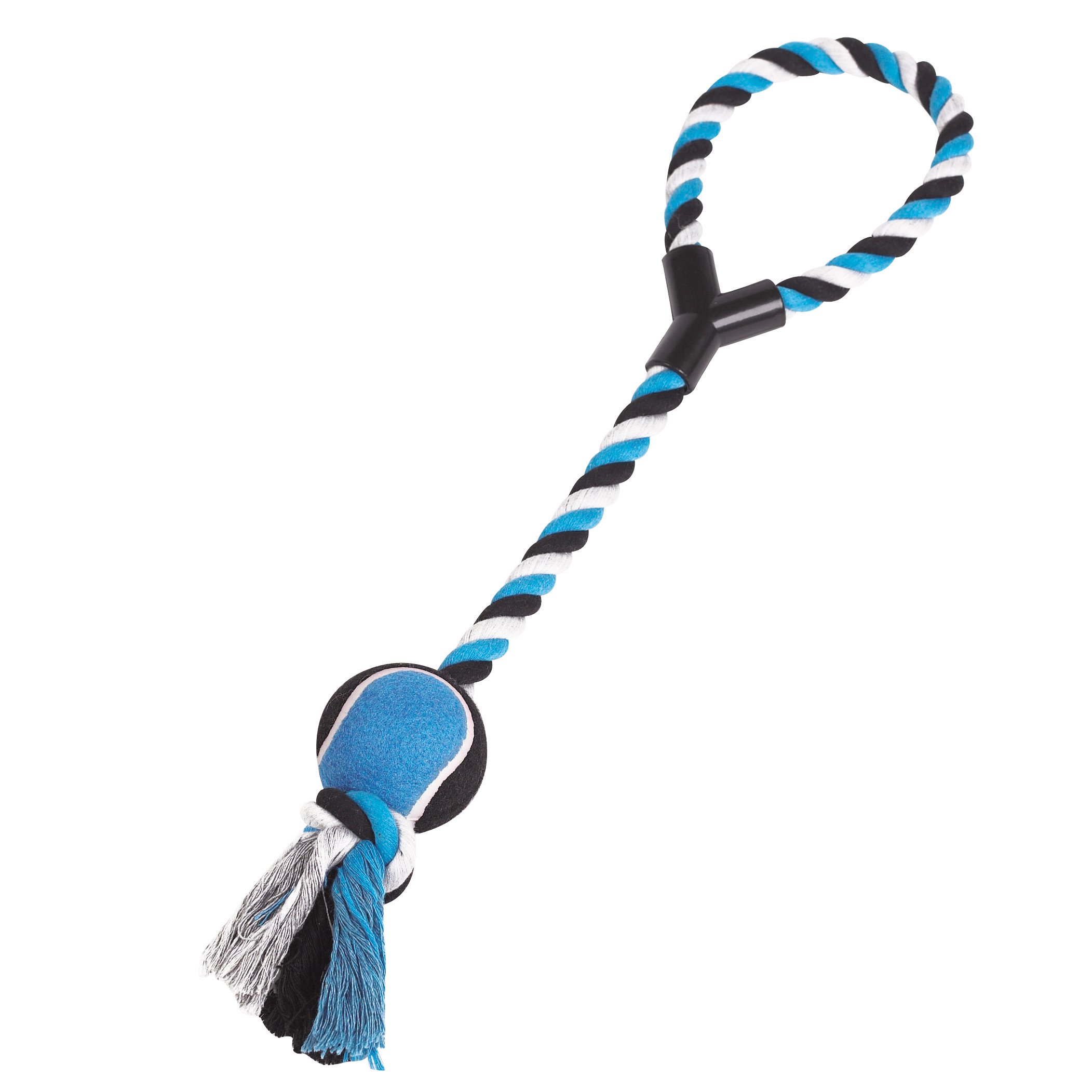 10-Piece Durable Rope Dog Toy Pack in Blue - Perfect for Chewing, Fetch & Training - Great for Small, Medium & Large Dogs