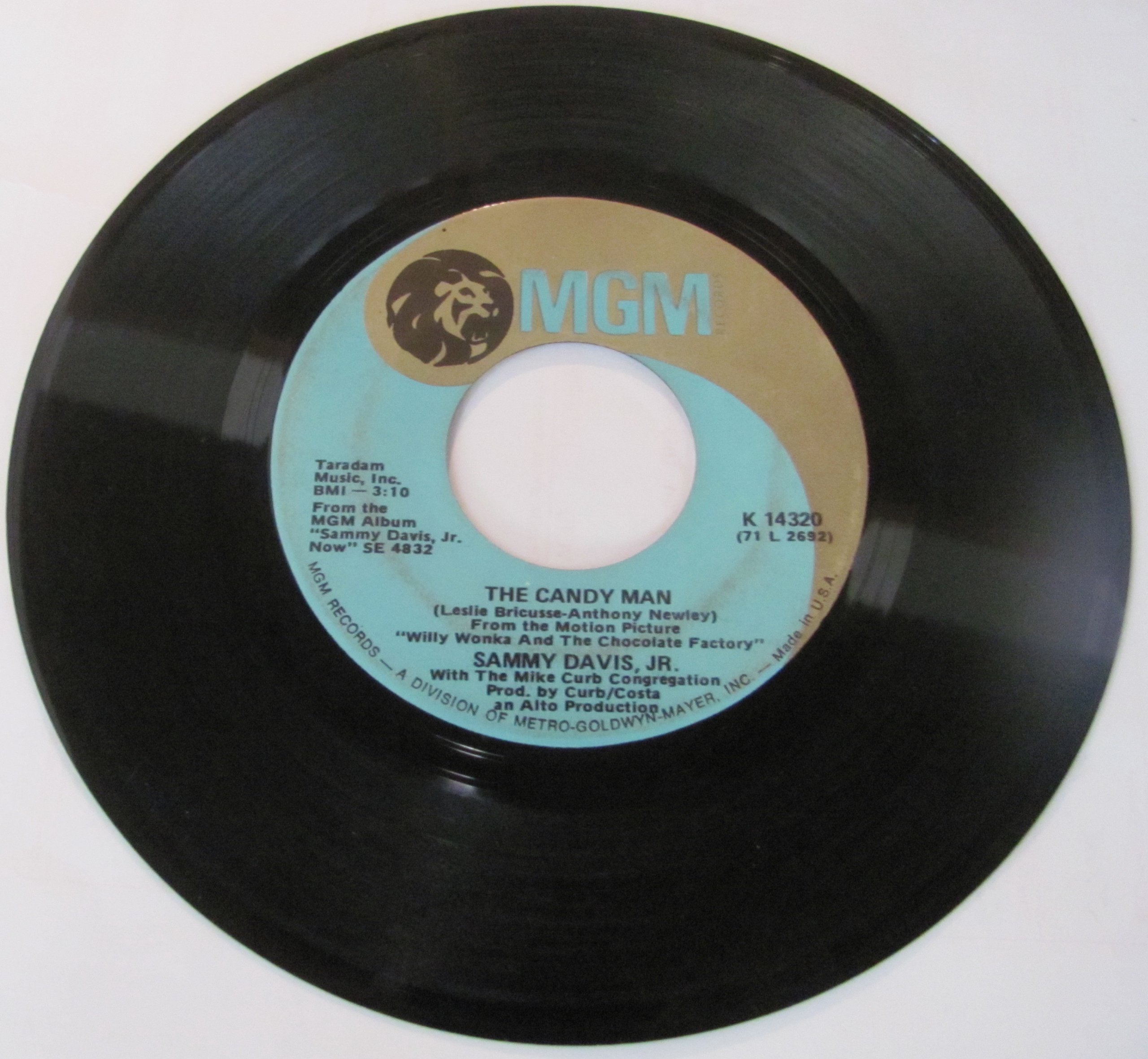 The Candy Man / I Want to Be Happy - Vintage Vinyl Records for Collectors & Music Lovers - Perfect for Home Decor, Gift Giving & Retro Music Nights