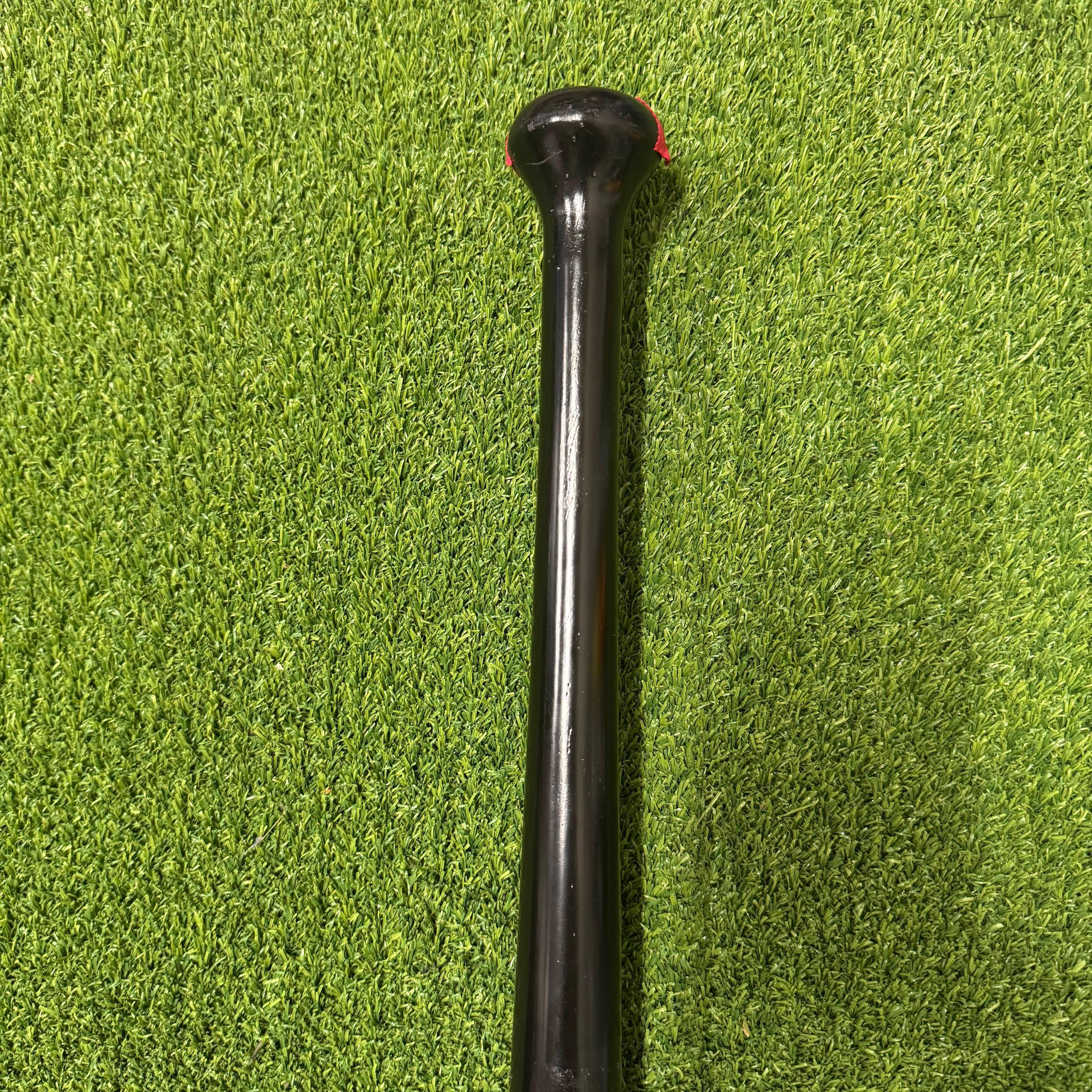 Baum Bat Maple Standard Gold Stock 3 Black Wood Baseball Bat - Professional Grade Maple Wood, 30