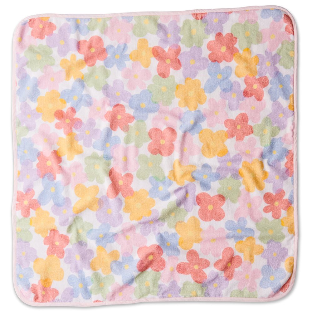 Soft & Absorbent Paper Daisy Terry Baby Towel - Gentle for Newborn Skin, Perfect for Bath Time & Swaddling