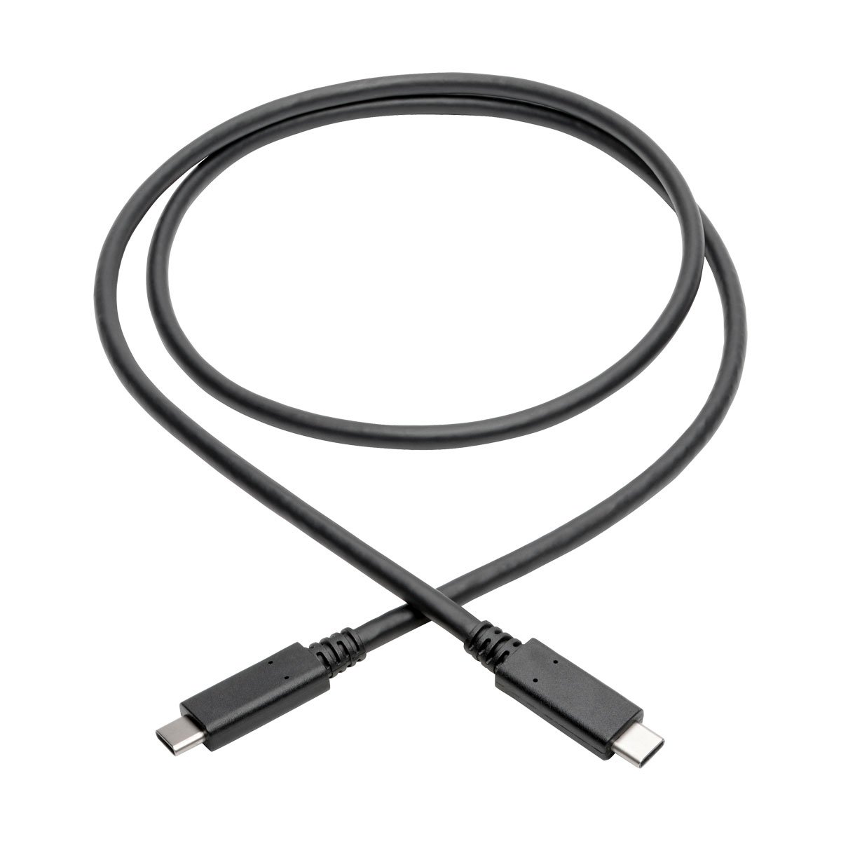 Tripp Lite 100W USB C Cable 5A 10Gbps for Fast Charging & Data Transfer