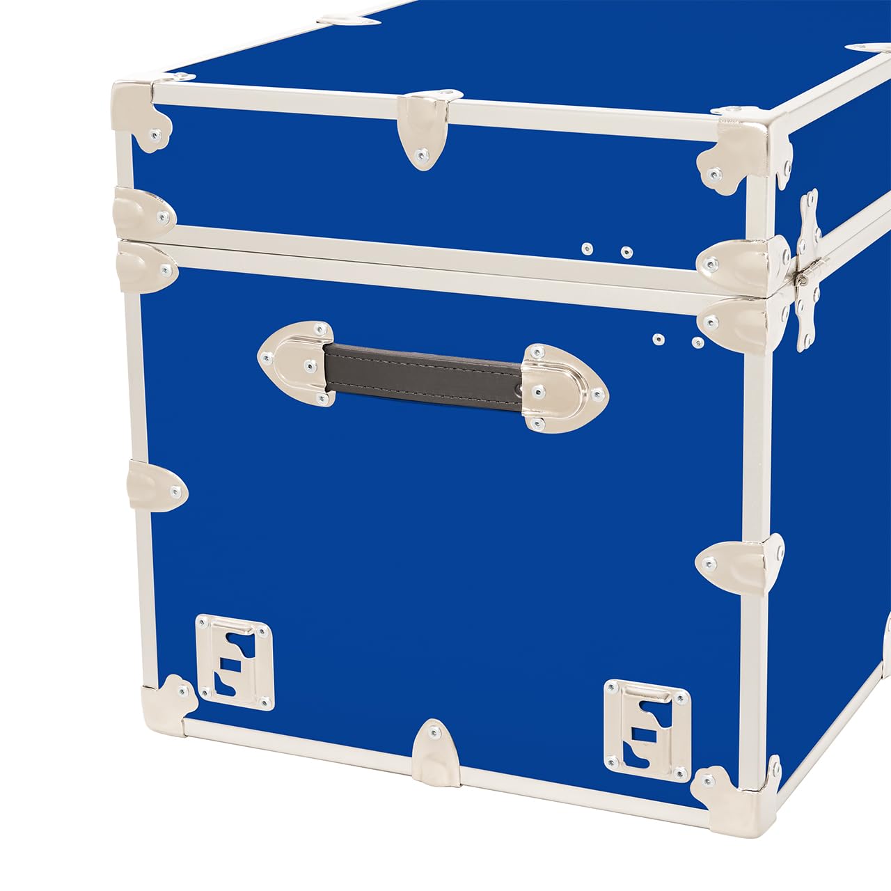 Rhino Heavy-Duty Leather Embossed Vinyl XXL Trunk with Removable Wheels - 36