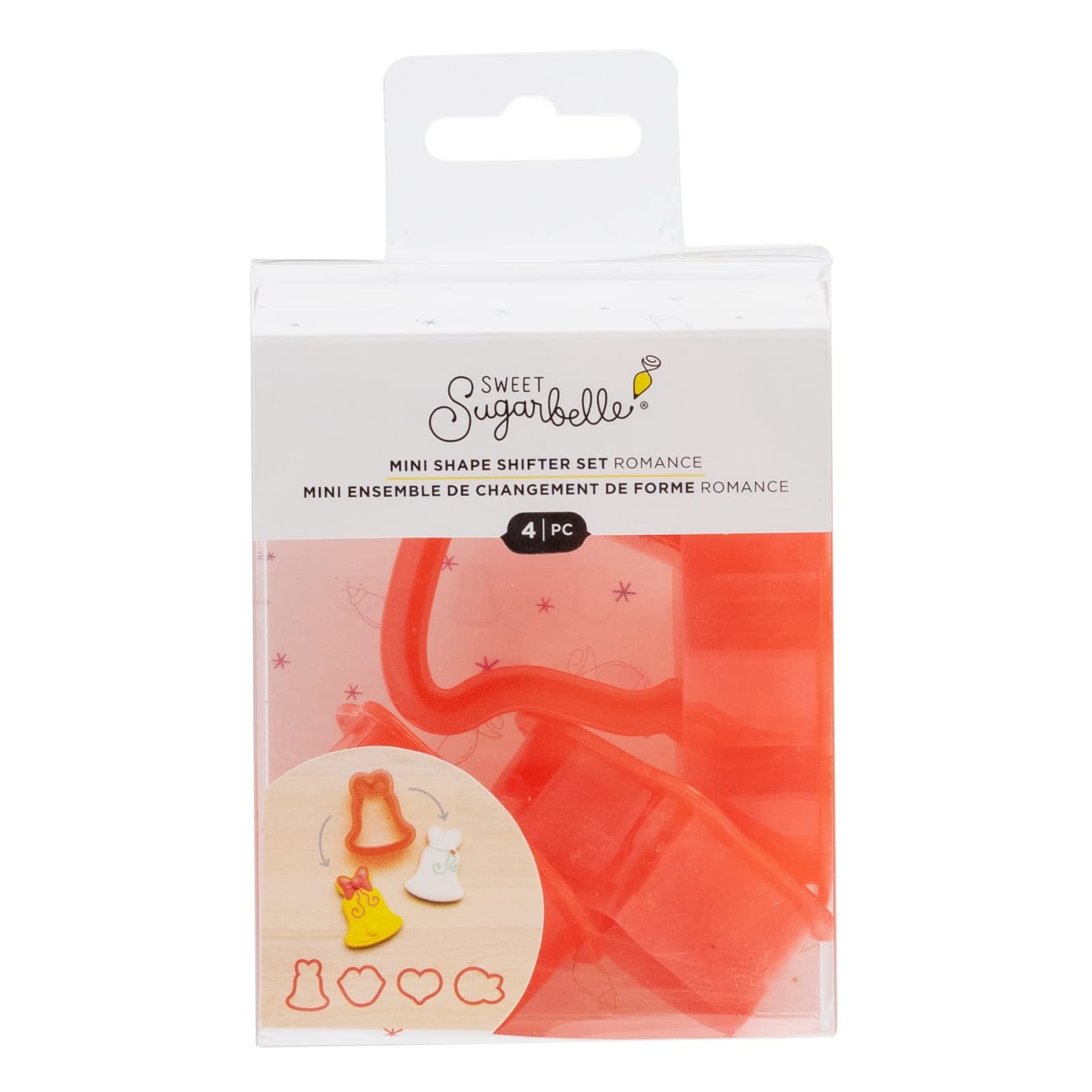 Sweet Sugarbelle SB Mini Romantic Heart Cookie Cutter Set - Perfect for Valentine's Day, Wedding Favors, and DIY Baking Decorations