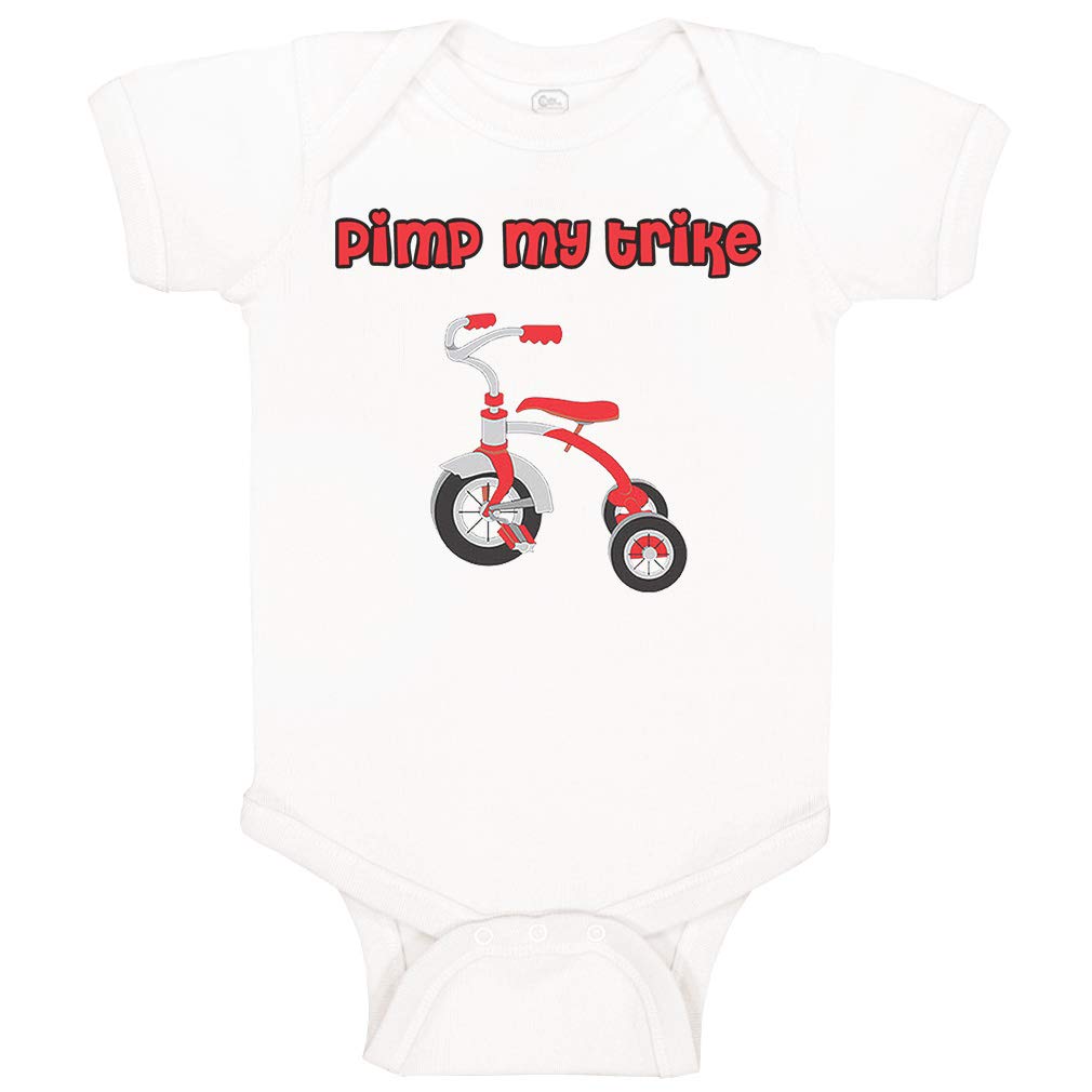 Custom Baby Bodysuit - Funny 'Pimp My Trike' Cotton Onesie for Boys & Girls | Perfect for Birthday Gifts, Baby Showers & Family Photos