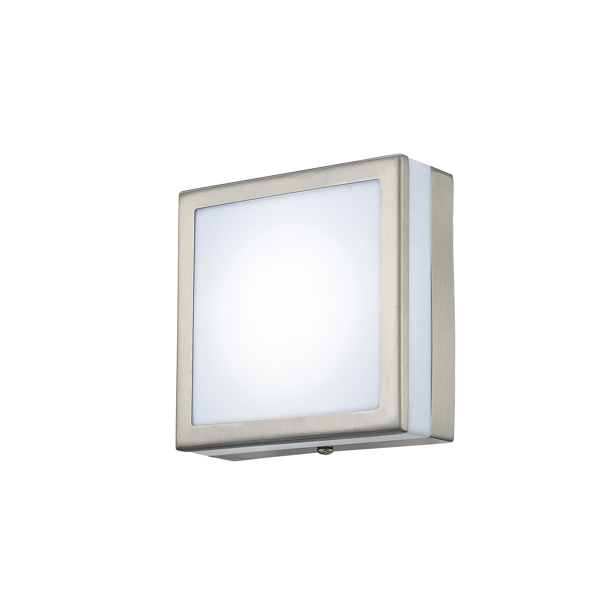 Aldo Modern Square & Round Flush Mount Ceiling Light Fixture - Wall Lamp for Bedroom, Living Room, Kitchen - Dimmable LED Lighting - 2 Year Warranty - Easy Installation Home Decor