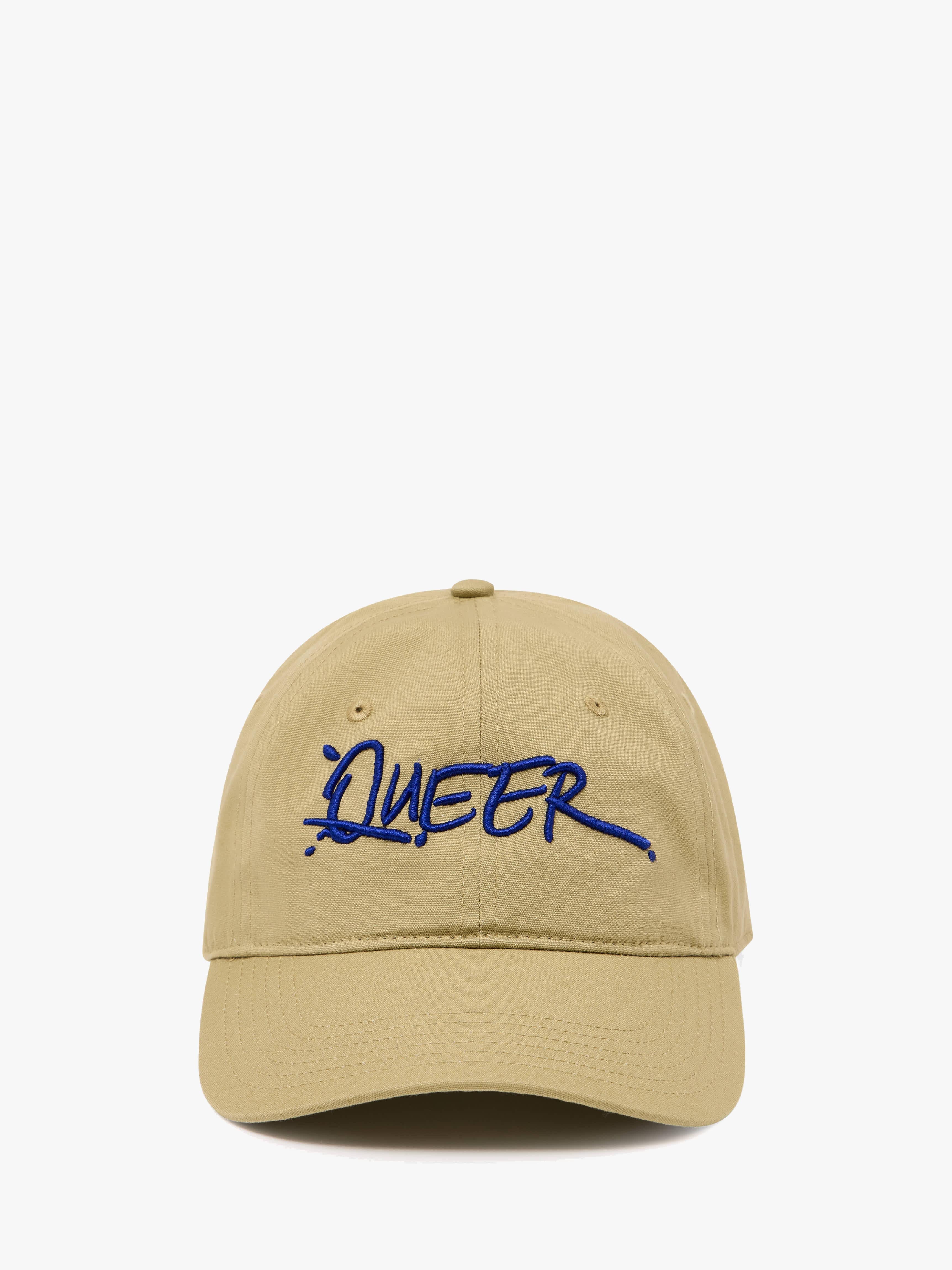 JW ANDERSON X QUEER Baseball Cap - Stylish Unisex Fashion Hat for LGBTQ+ Pride, Streetwear & Casual Outfits | Perfect for Everyday Wear, Pride Events & Fashion Statements