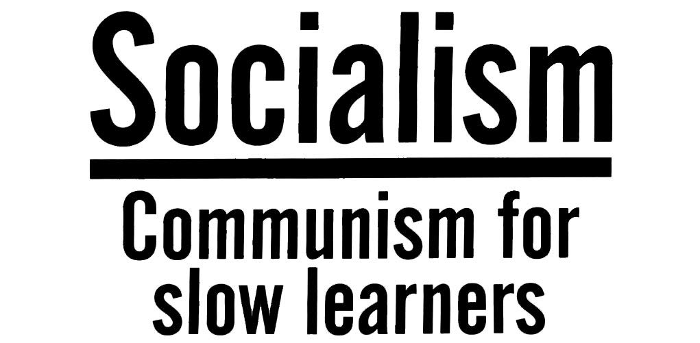 Socialism Communism Vinyl Decal Bumper Sticker Set of 6 - White & Black Political Stickers for Cars, Laptops & Windows - Perfect for Political Expression and Activism