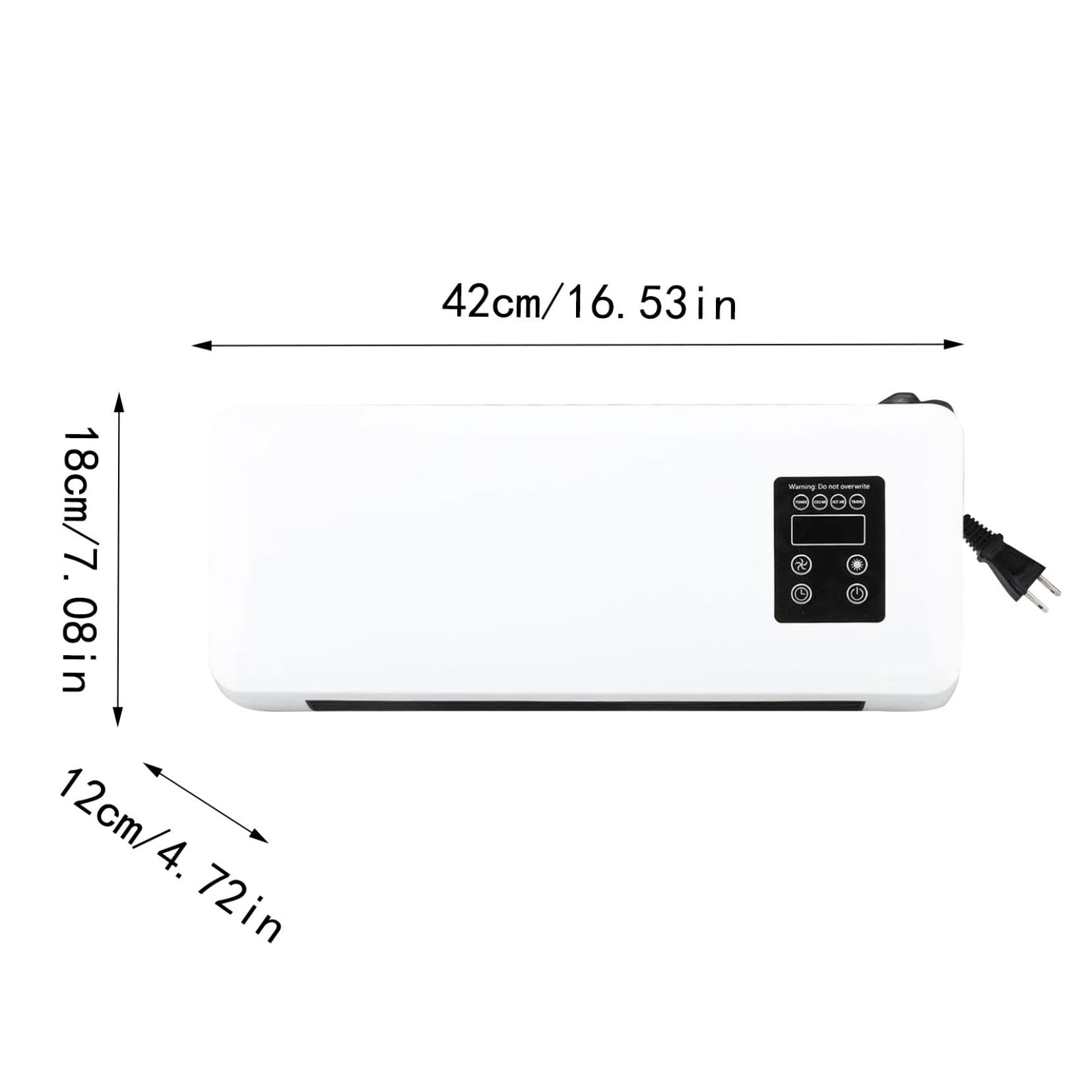 2024 Mini Split AC/Heating System - Wall Mounted Ductless Air Conditioner & Heater with Remote Control | Energy Efficient 2-in-1 Unit for Home, Apartment & Office | Perfect for Bedrooms, Living Rooms & Small Spaces (US Certified)