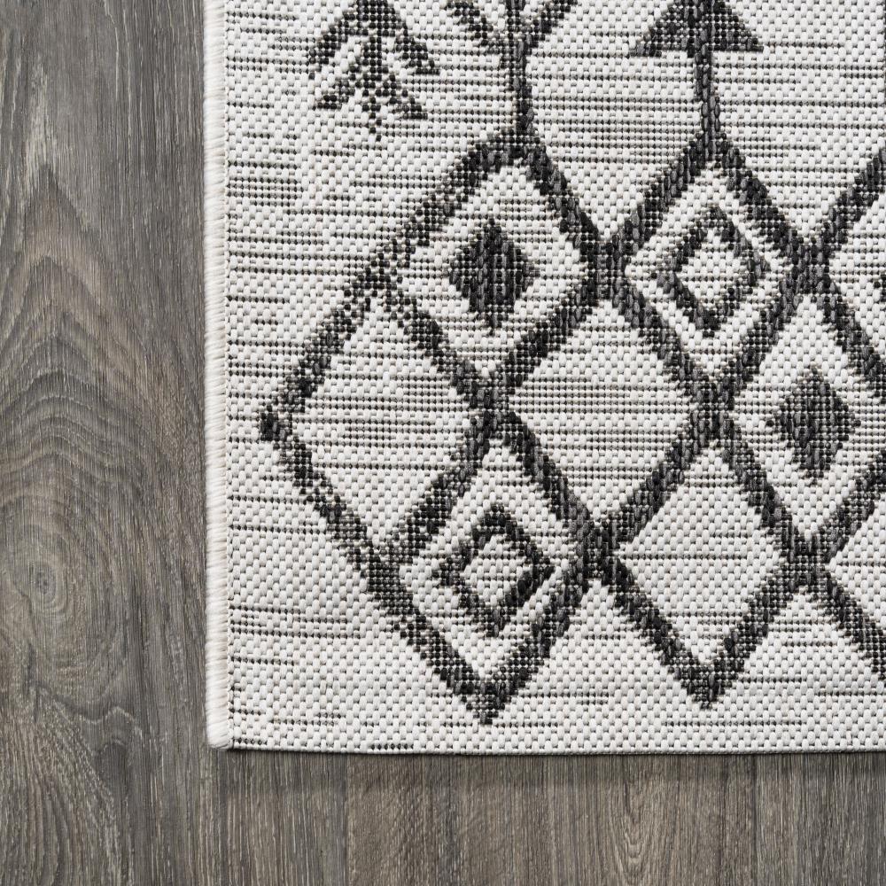 Tokay Bohemian Geometric Indoor/Outdoor Area Rug - Non-Slip Modern Boho Rug for Living Room, Bedroom, Patio & Dorm Decor