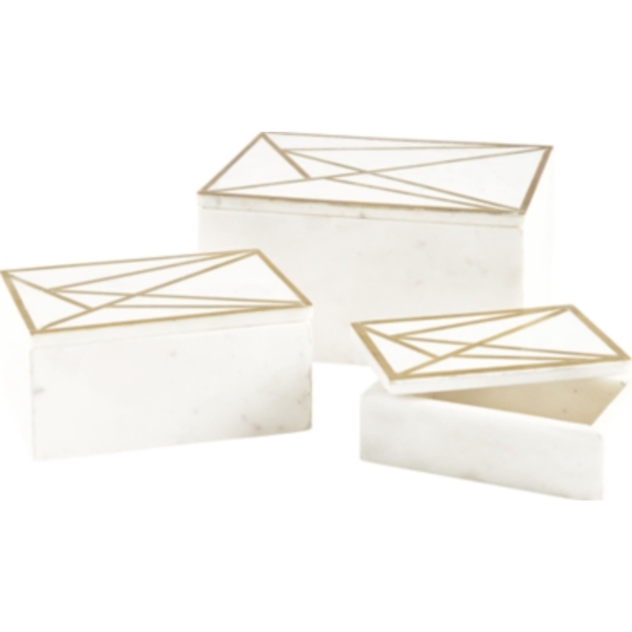 Premium Ackley Storage Boxes (Set of 3) - Stackable Organizer for Home, Office & Craft Supplies - Durable Plastic Containers for Closet, Pantry & Toy Organization