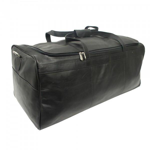 Premium Genuine Leather Large Duffel Bag for Travel - Durable Weekender Carryall with Shoulder Strap - Perfect for Business Trips, Gym & Weekend Getaways