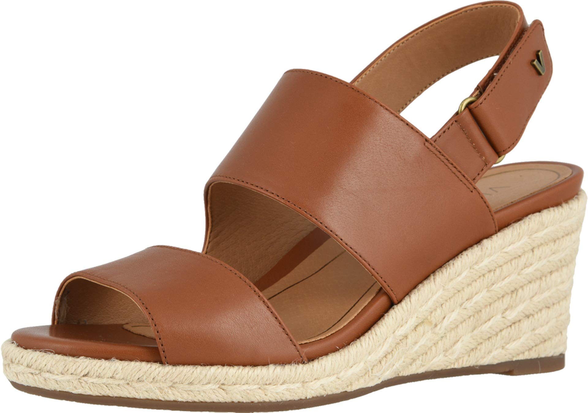 Vionic Brooke Women's Comfortable Orthotic Wedge Sandals with Arch Support - Perfect for Walking, Travel & Summer Outfits
