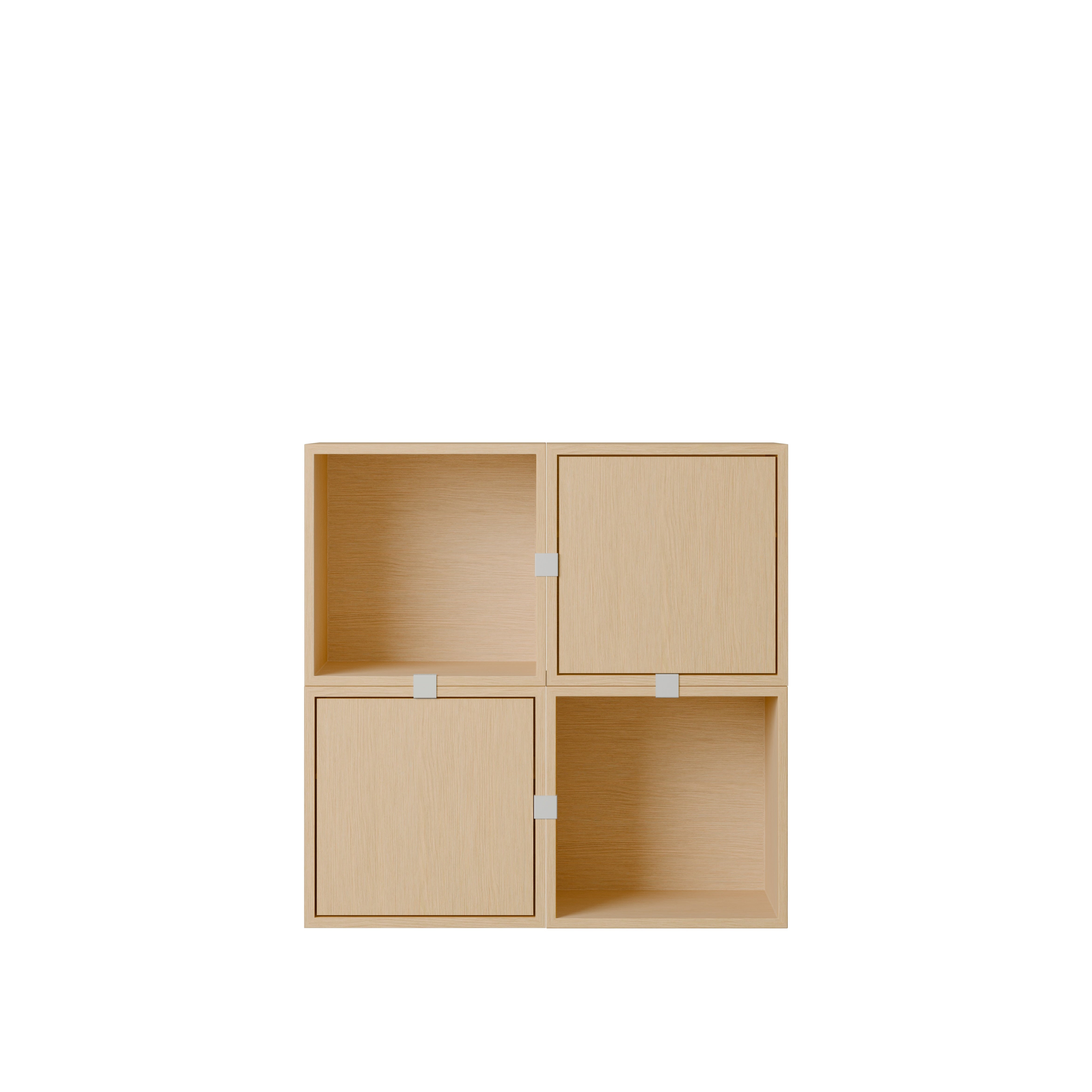 Stacked Storage Organizer for Hallway - Space Saving Entryway Shelf with Multiple Bins - Perfect for Shoes, Hats, and Home Organization Accessories
