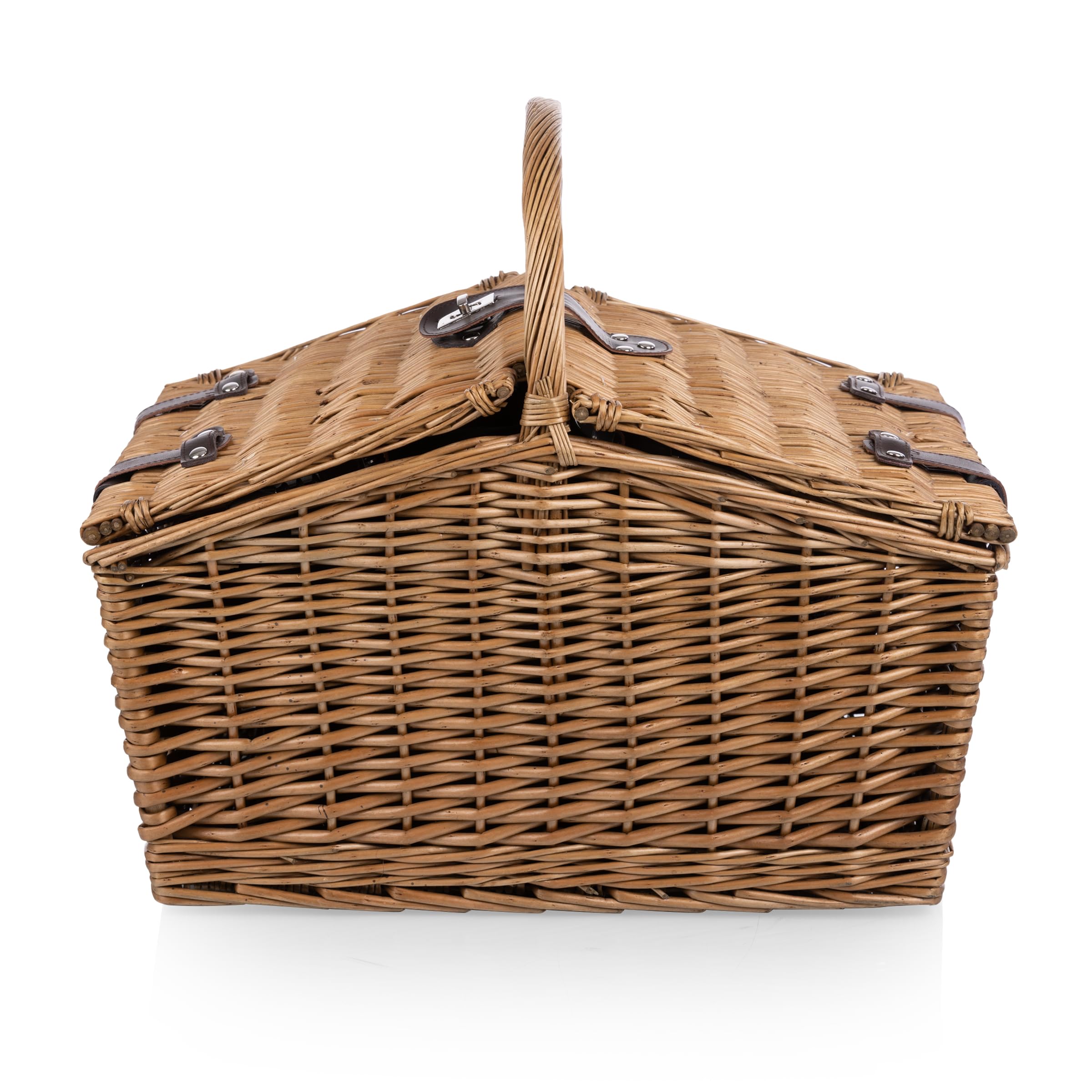 Pendleton Women's Rob Roy Picnic Basket - Insulated One Size Picnic Tote with Removable Straps for Outdoor Gatherings, Beach Trips & Camping Essentials