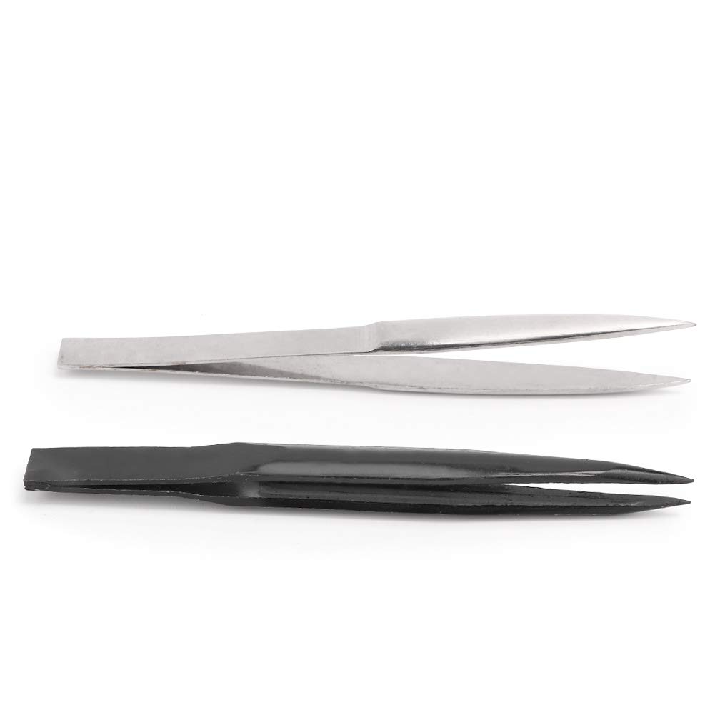Premium Jewelry Making Tweezers - Stainless Steel Thickened Chain Tweezer for Crafting, Repairing & DIY Jewelry - Perfect for Beading, Wire Work & Watchmaking