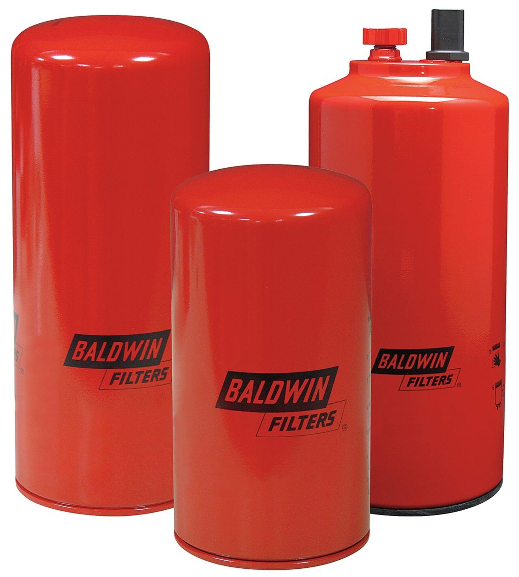 BALDWIN FILTERS BK6032 Replacement Filter Service Kit for Cummins Engines - Heavy Duty Engine Protection for Trucks & Industrial Equipment