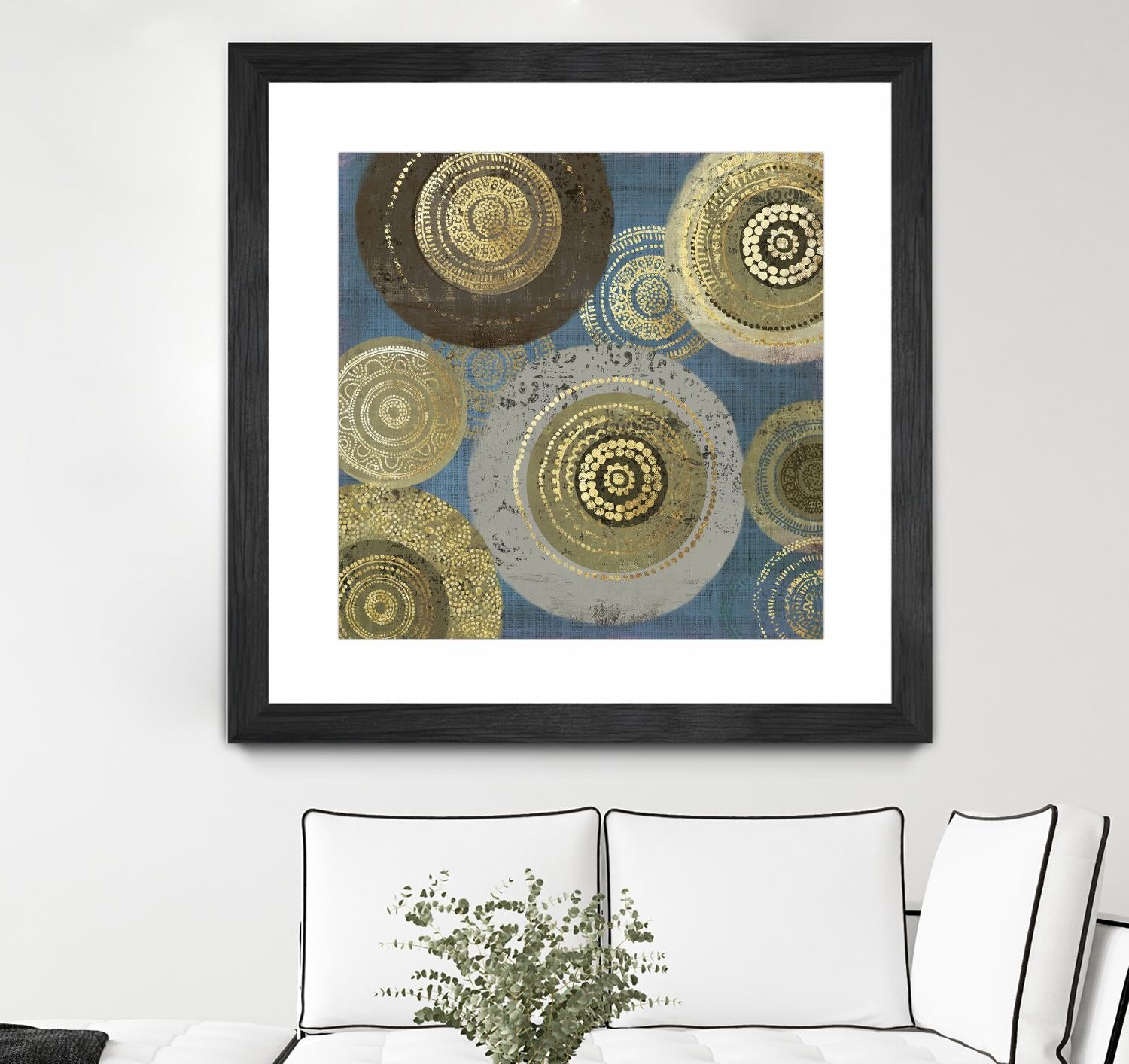 Authentic Aboriginal Dot Art Painting II - Handmade Indigenous Australian Canvas Wall Decor for Home & Office | Perfect for Living Room, Bedroom, or Cultural Art Displays