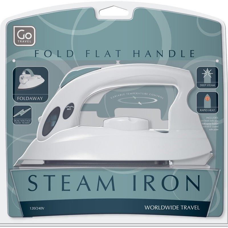 Portable Travel Steamer for Clothes - Compact & Lightweight Iron for Wrinkles - Perfect for Business Trips, Vacations & Dorm Use