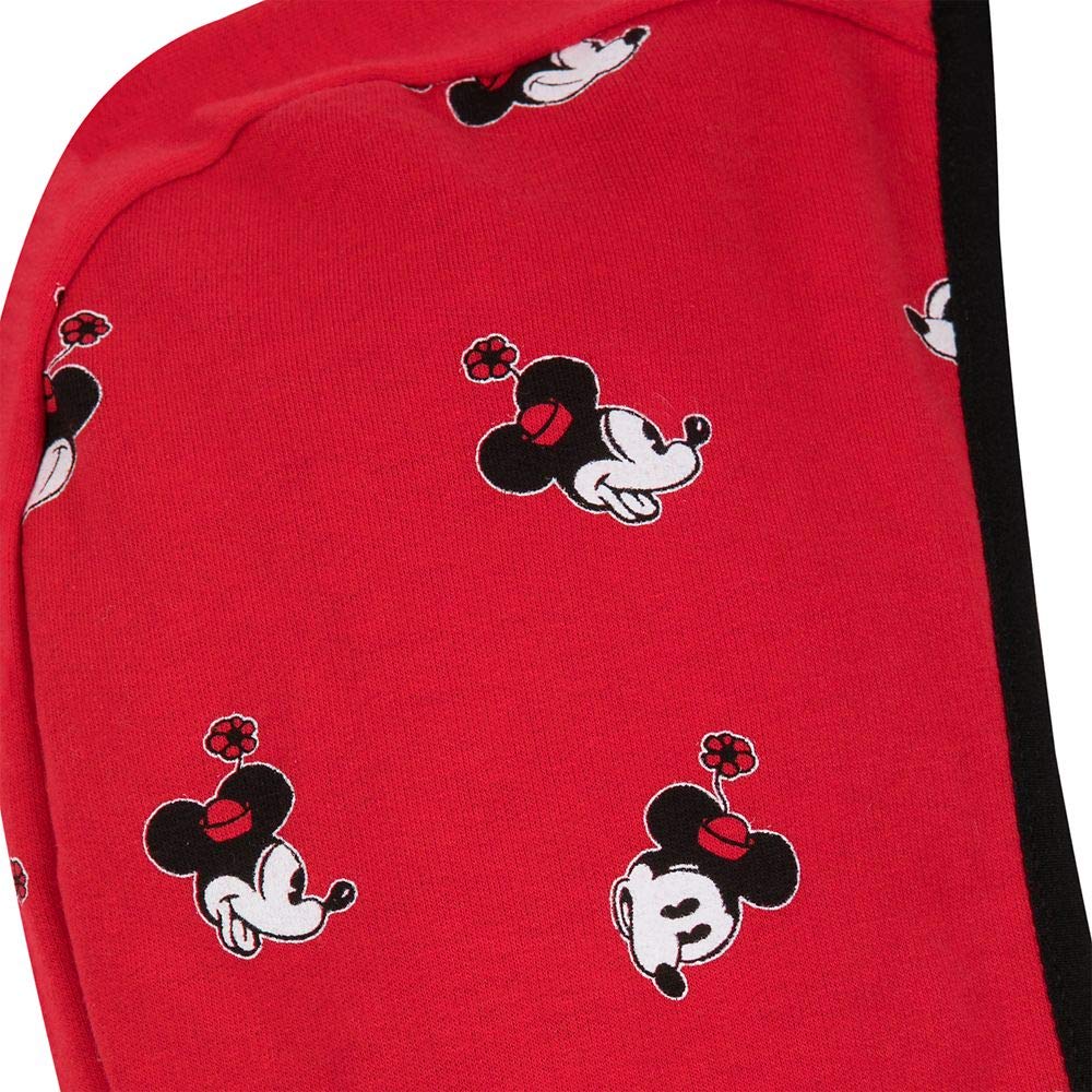 Disney Minnie Mouse Zip-Up Hoodie for Kids - Soft Fleece Pullover with Ears - Cute Cartoon Character Jacket for Girls & Boys - Perfect for School, Playdates & Family Outings