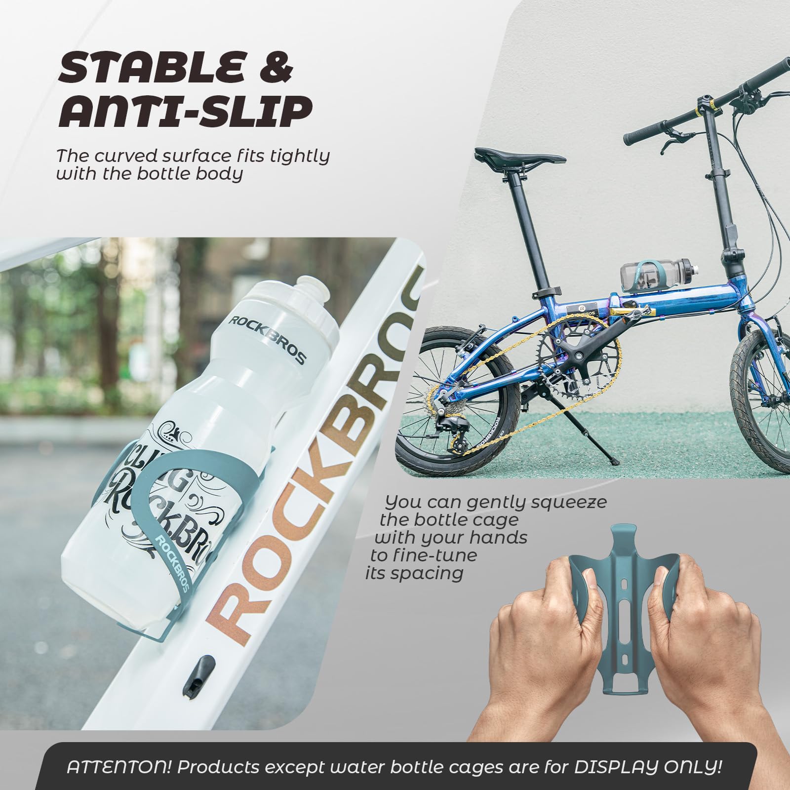 Lightweight Aluminum Alloy Bike Water Bottle Cage Holder - Secure Bicycle Bottle Bracket for Road & Mountain Bikes | Perfect for Cycling, Commuting & Outdoor Sports