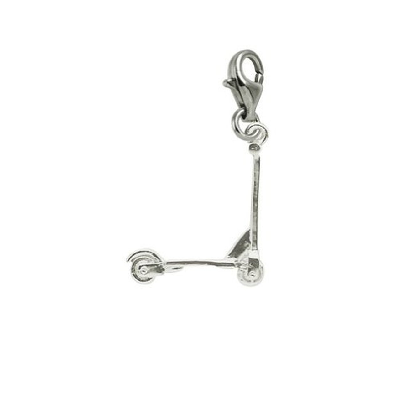 Stylish Scooter Charm with Lobster Claw Clasp - Durable Jewelry Charms for Bracelets & Necklaces - Perfect for DIY Jewelry Making, Gifts, and Fashion Accessories