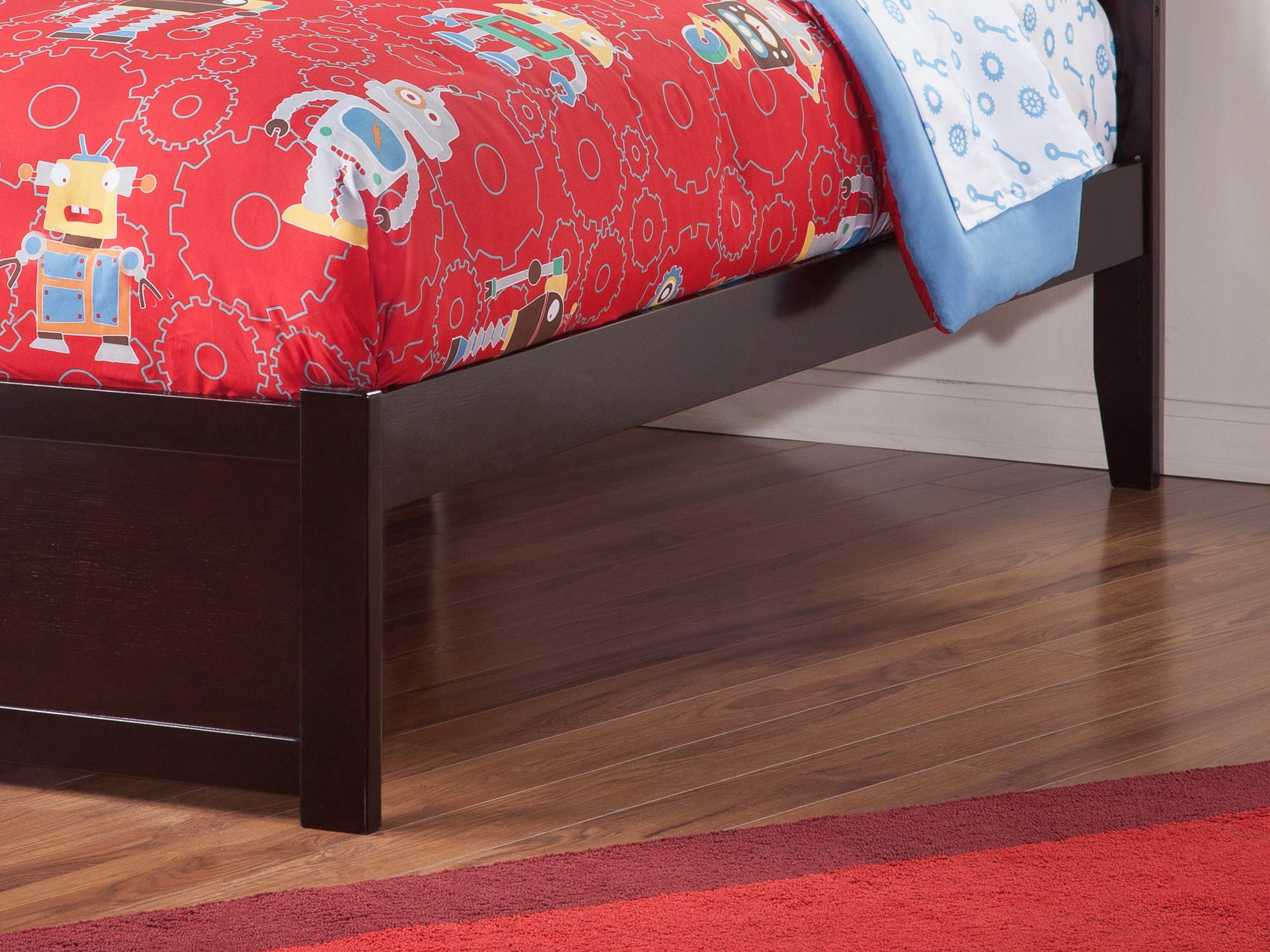 AFI Madison Twin XL Platform Bed with Storage & USB Charger for Small Spaces