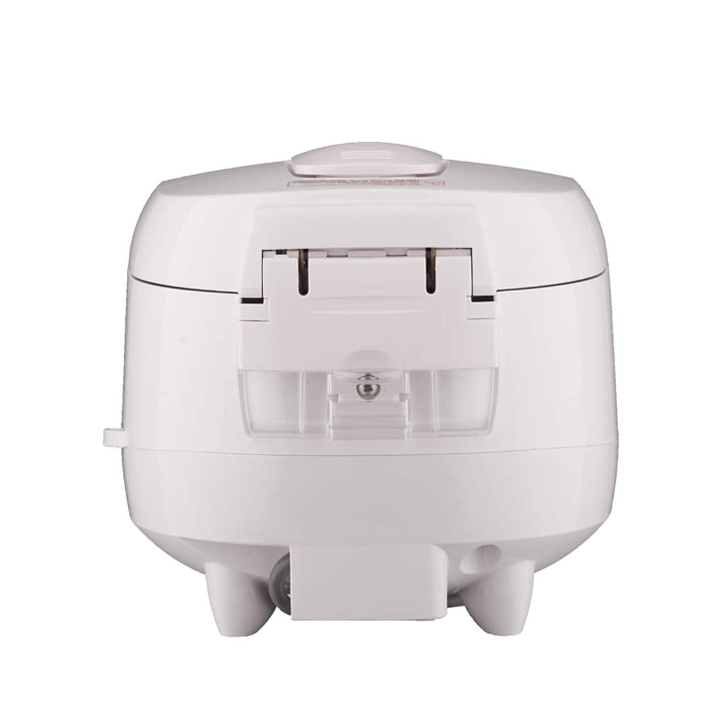 CUCKOO CR-0631F 6-Cup Uncooked / 12-Cup Cooked Micom Rice Cooker with Nonstick Inner Pot - 7 Menu Modes, LCD Display, Fuzzy Logic Technology, Auto Clean Function (White/Pink) - Perfect for Small Families, Dorm Rooms & Meal Prep