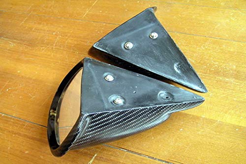 EPR Carbon Fiber Side Mirrors for 1997-2000 Subaru Impreza GC STI - Manual Adjust - Lightweight Racing Style - Perfect for Street Performance & Track Day Builds