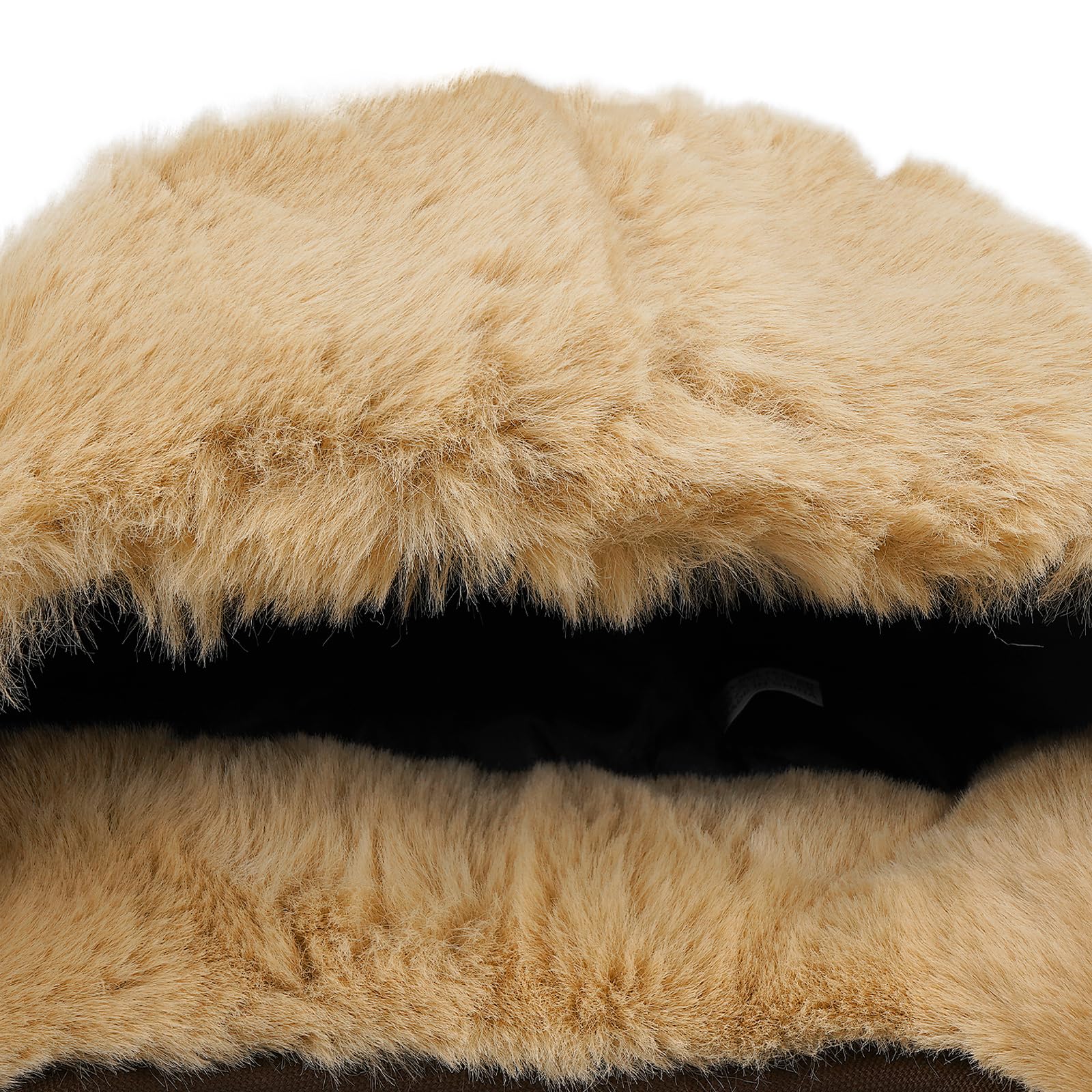 Croogo Winter Trapper Hat - Warm Fleece-Lined Ski Hat with Ear Flaps for Men & Women - Cozy Aviator Ushanka Russian Style Hat for Snowboarding, Skiing, and Cold Weather Outdoor Activities