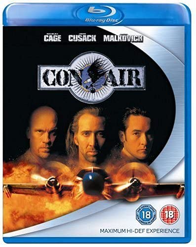 Con Air Movie DVD - Classic Action Thriller Film with Nicolas Cage | Perfect for Movie Nights & Action Film Lovers