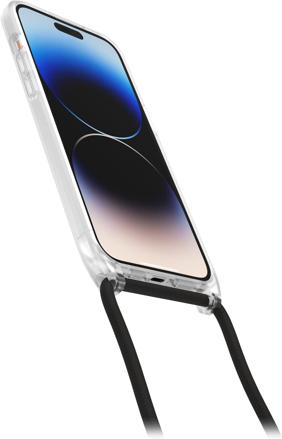OtterBox React Slim Protective Case with MagSafe for iPhone 14 Pro Max - Military-Grade Drop Protection, Adjustable Detachable Necklace Strap, Ultra-Thin Clear Design - Perfect for Gym, Travel & Outdoor Activities