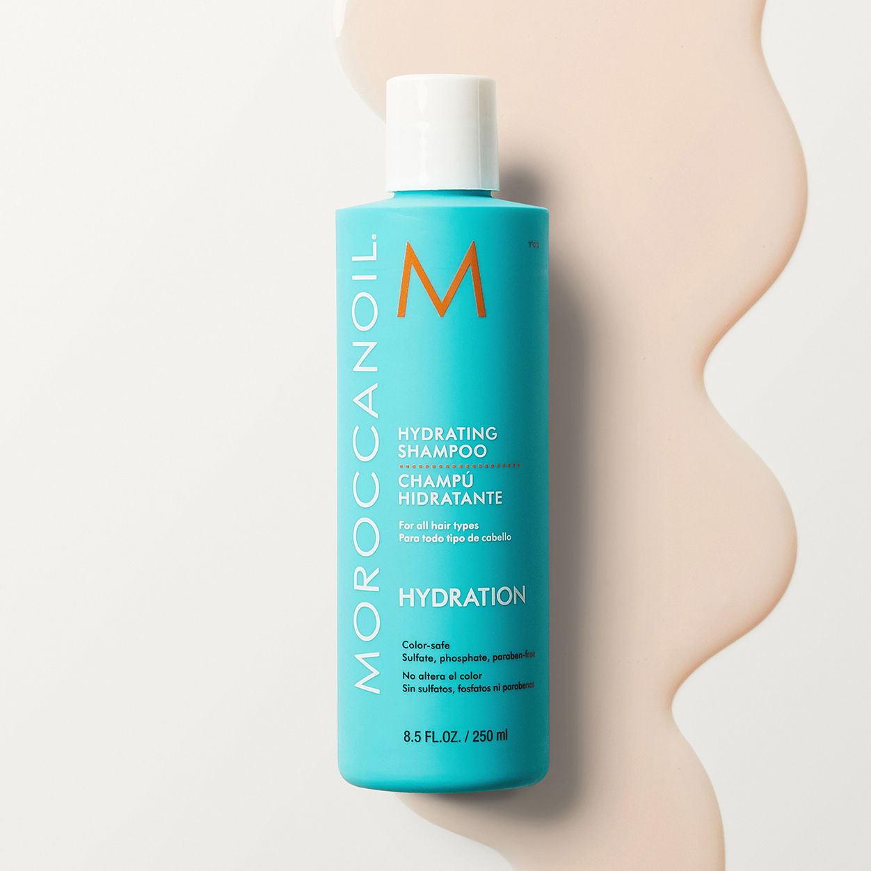 Hydrating Shampoo for Dry Damaged Hair - Moisturizing & Repairing Sulfate-Free Formula - Best for Color-Treated & Curly Hair Care - Home & Salon Use