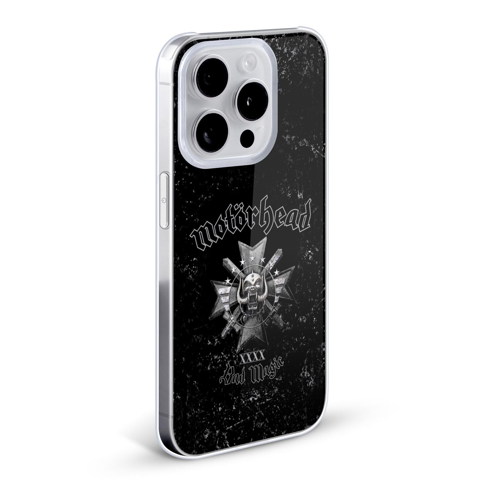 Officially Licensed Motorhead Bad Magic Album Cover Hard Case for Apple iPhone 13 - Durable Protective Phone Cover with Unique Rock Design | Perfect for Music Lovers & Concert Goers