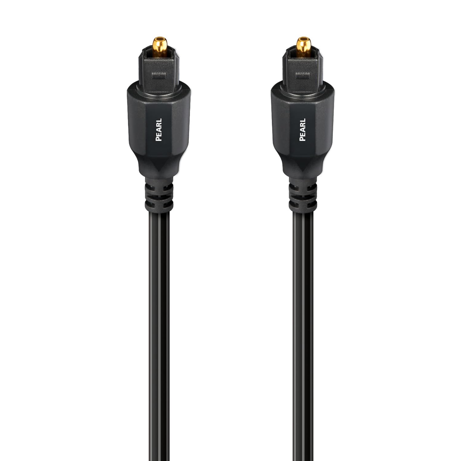 AudioQuest Pearl 12m Optical Toslink Fiber-Optic Cable - High-Speed Digital Audio Connection for Home Theater & Gaming Systems