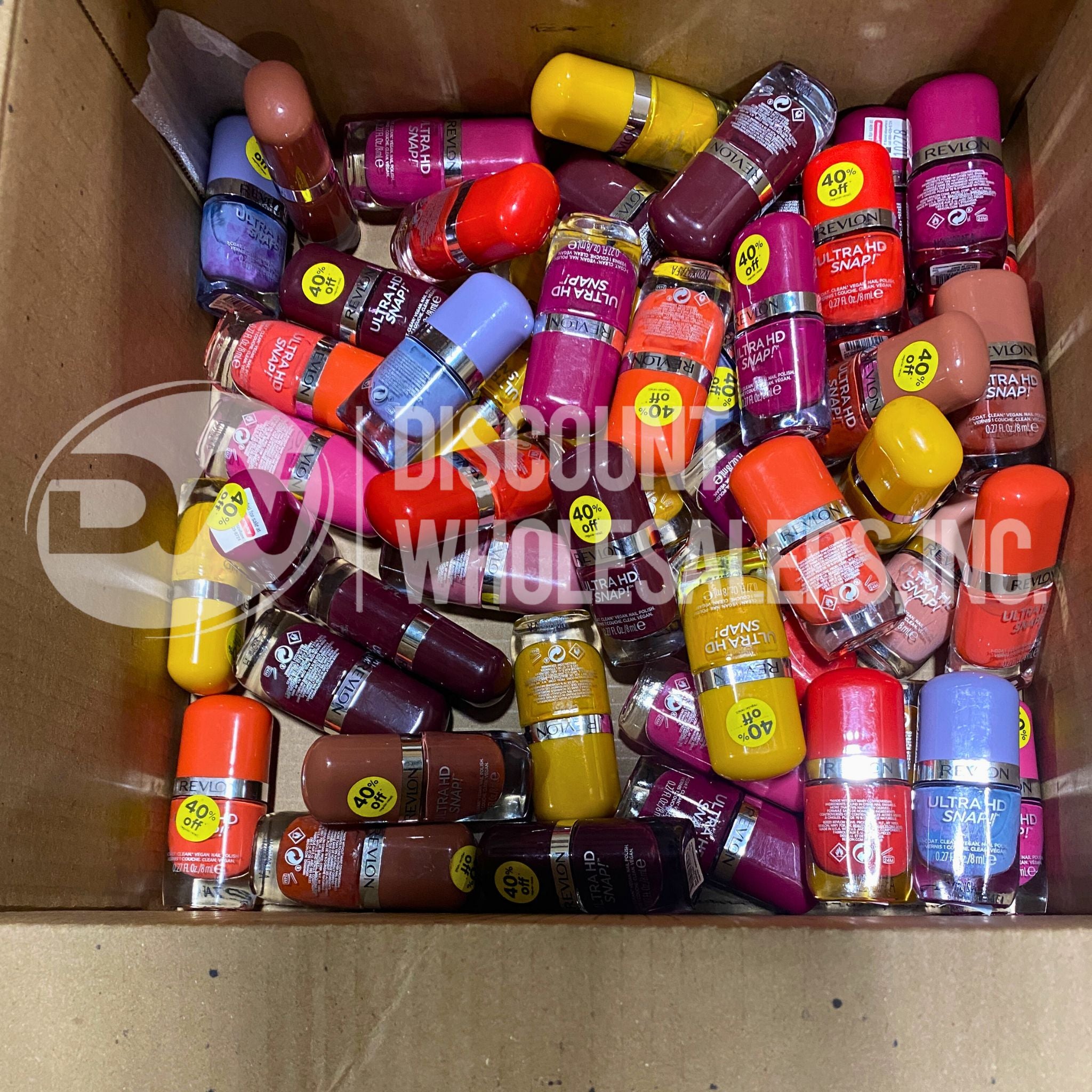 Revlon Ultra HD Snap! Nail Polish Set - 50 Pieces (0.27 Fl Oz Each) - Long Lasting, High Gloss Finish - Perfect for Manicures, Pedicures, Nail Art & Salon Use