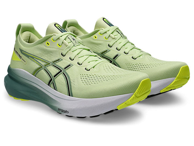 ASICS Gel-Kayano 31 Men's Running Shoes (D Width) - Cool Matcha/Celadon - Stability & Cushion for Long-Distance Running & Marathon Training