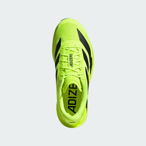 Adizero Evo SL Men's Running Shoes - Lightweight Performance Sneakers for Marathon & Training (Lucid Lemon/Black/Silver) | Perfect for Road Running, Gym Workouts & Athletic Training